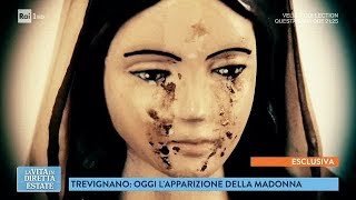 Esclusiva la Madonna piange sangue a Trevignano  La vita in diretta estate 03072018 [upl. by Whitver841]