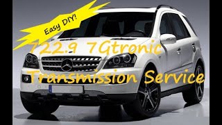 Mercedes 7229 ML320 ML350 C E S GL Transmission Service [upl. by Cherri]