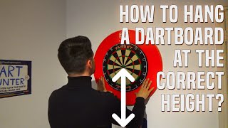 How To Setup A Dartboard At The Correct Height [upl. by Giardap171]