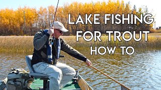 Lake Fishing for Trout  Stillwater Basics [upl. by Alohs479]