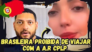 PORTUGAL  Brasileira em Lisboa  AR CPLP [upl. by Kilgore281]