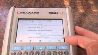 Seaward Apollo 600 PAT Tester First Use [upl. by Mckeon]