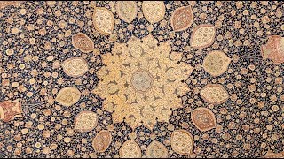 Conservation of the Ardabil Carpet the oldest dated carpet in the world [upl. by Dlaniger]