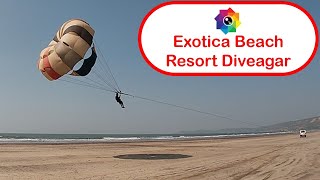 Diveagar Beach  Exotica Beach Resort  Hapy India [upl. by Iaria377]