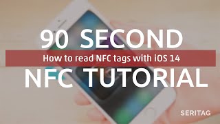 How to use the iPhone Tag Reader to read NFC tags in iOS 14 [upl. by Vincenz69]