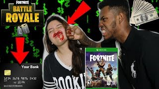 EX GIRLFRIEND BUYS FORNITE ONLINE WITH BOYFRIEND CREDITDEBIT CARD I BROKE HER NOSE OMG [upl. by Ramaj594]