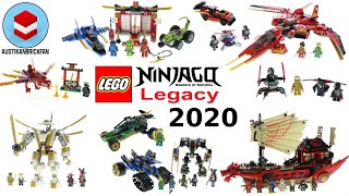 All Lego Ninjago Legacy Sets 2020  Lego Speed Build Review [upl. by Letnuahc383]