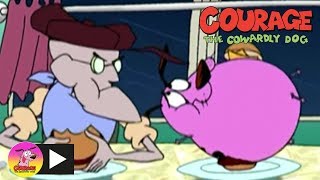 Courage The Cowardly Dog  Dangerous Diner  Cartoon Network [upl. by Barabbas]