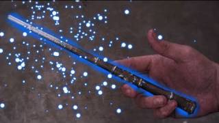 Harry Potter Magic Light Up Wand  DIY Backyard FX [upl. by Bluma]