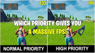 Normal Priority vs High Priority  Gaming Performance amp FPS Comparison [upl. by Adah]