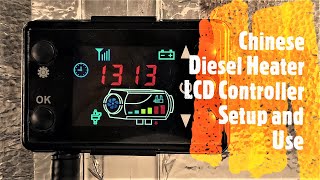 Chinese Diesel Heater Controller Setup [upl. by Seften]