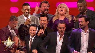 Celebrities Singing amp Dancing on The Graham Norton Show [upl. by Ytsenoh]