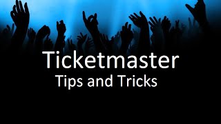 Ticketmaster Tips and Tricks  Ticket Crusader [upl. by Tebasile]