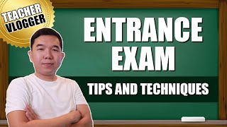 Entrance Exam Tips  Preparing for Senior High School and College Exam [upl. by Naihtniroc915]