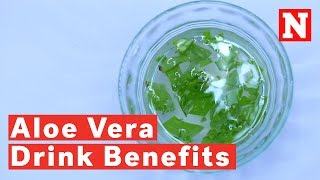 How to Make Aloe Vera Gel in 90 Seconds [upl. by Irena]