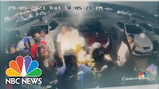 New Surveillance Video Released In Miami Mass Shooting [upl. by Nadda682]