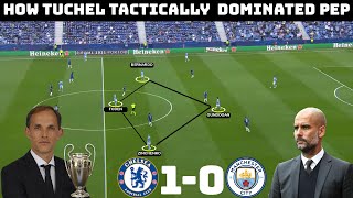 Tactical Analysis  Chelsea 1  0 Manchester City  How Tuchel Secured The Champions League [upl. by Naor]