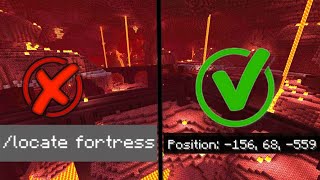 HOW TO FIND NETHER FORTRESS VERY QUICKLY WITHOUT ANY CHEAT PROPER WAY TO FIND FORTRESS [upl. by Myrt486]