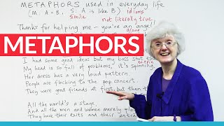 Using metaphors to speak English more fluently [upl. by Zysk]