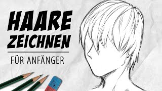 Haare zeichnen lernen für Anfänger  Drawinglikeasir [upl. by Aramoiz119]