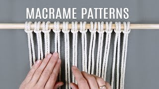 15 MACRAME PATTERNS [upl. by Iden]