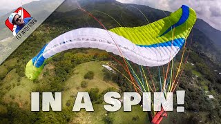 Paragliding Gone Wrong SPINS Explained By An Instructor [upl. by Fitzsimmons]