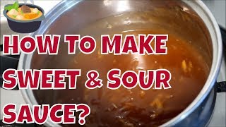 SWEET AND SOUR SAUCE  SECRET RECIPE [upl. by Llenrup181]