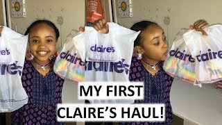 Claires Haul  Birthday Shopping Spree [upl. by Aelrac377]