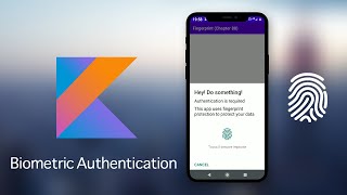 Biometric Authentication  Fingerprint Scanner Android Studio Tutorial [upl. by Yrallam]