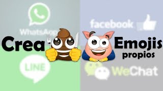 Crear Emoticonos GRATIS para WhatssApp Facebook y todas  Emojis PERSONALIZADOS Gratuitos 2021 [upl. by Eineg]