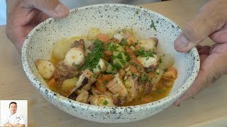 Pulpo a la Provenzal  How To Series [upl. by Lezah]