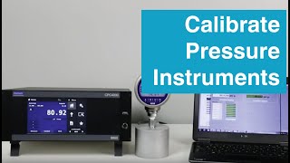 How to Calibrate Pressure Instruments [upl. by Melissa]