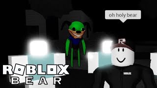 TERRIFING DOG CREATURE ON ROBLOX  Roblox BEAR Alpha [upl. by Armahs]