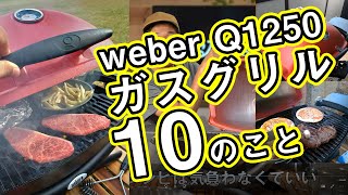 人気のガスBBQグリルの特徴を深堀り解説【weber Q1250】 [upl. by Neih]