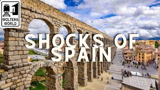 Spain 10 Culture Shocks of Visiting Spain [upl. by Dnallor]