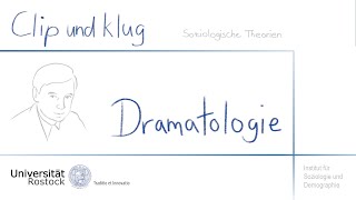 Soziologische Theorien Erving Goffman  Dramatologie [upl. by Norahc]