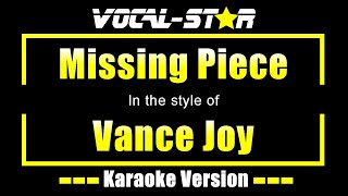 Vance Joy  Missing Piece Karaoke Version [upl. by Ahsinauj]