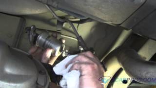 Fuel Filter Replacement Line Removal [upl. by Reeher321]