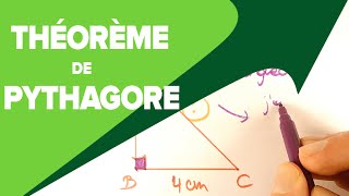 Théorème de Pythagore 4ème  Mathrix [upl. by Ree]