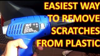 How to remove SCRATCHES from plastic PERMANANTLY [upl. by Aluino304]