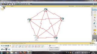 Topología Malla  Cisco Packet Tracer [upl. by Stephannie]