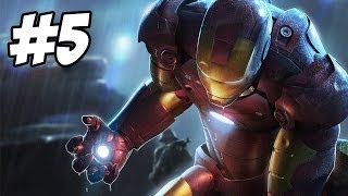 Iron Man Walkthrough  Maggia Compound  Flying Fortress  Part 5 Xbox360PS3PCWii [upl. by Durkee]