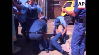 South Africa  Police Shootout [upl. by Normac]