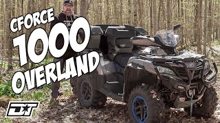 2021 CFMOTO CFORCE 1000 OVERLAND Full ATV Review [upl. by Agnella]