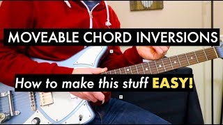 How To Play Worship Guitar Chord Inversions Moveable Chord Inversions and Shapes EBOOK [upl. by Nairb]