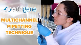 Multichannel Pipetting Technique [upl. by Wilfred]