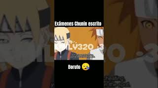 Exámenes Chunin BORUTO va NARUTO [upl. by Angelique843]