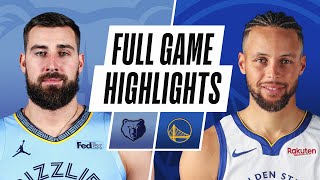 GRIZZLIES at WARRIORS  FULL GAME HIGHLIGHTS  May 16 2021 [upl. by Britta]