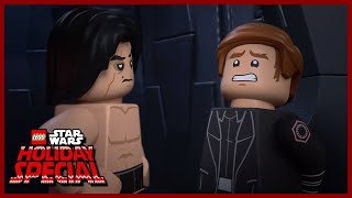 Ben Swolo Kylo Ren Shirtless  LEGO Star Wars Holiday Special 2020 [upl. by Calmas310]