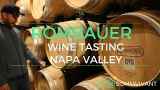 ROMBAUER  WINE TASTING NAPA VALLEY [upl. by Stricklan506]